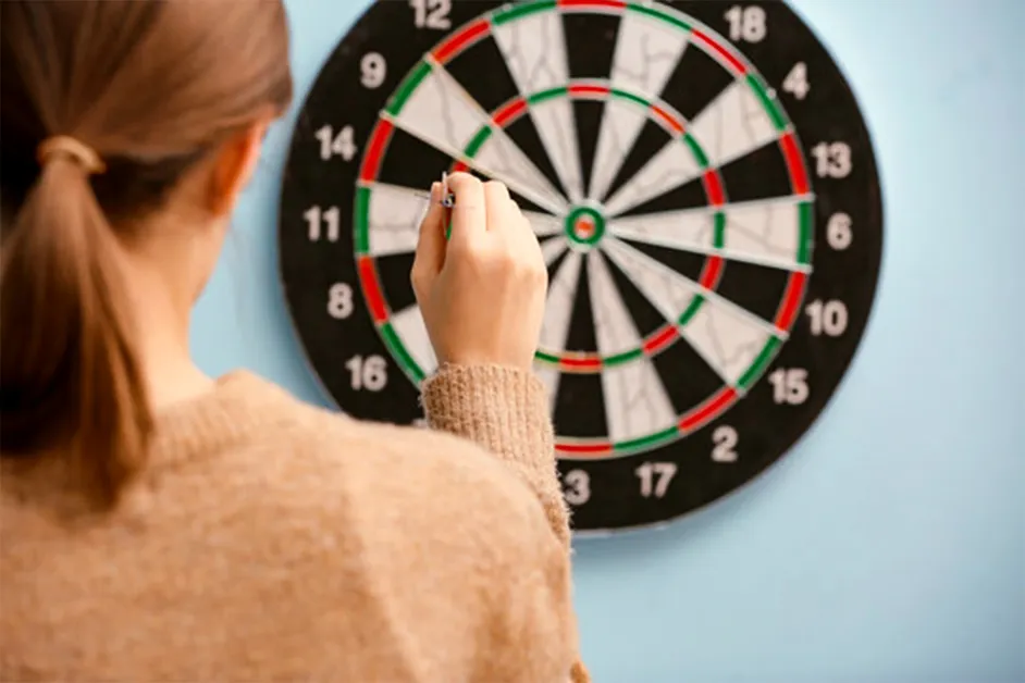 best number to aim for in darts?