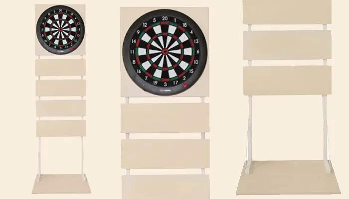 how to build a dartboard stand