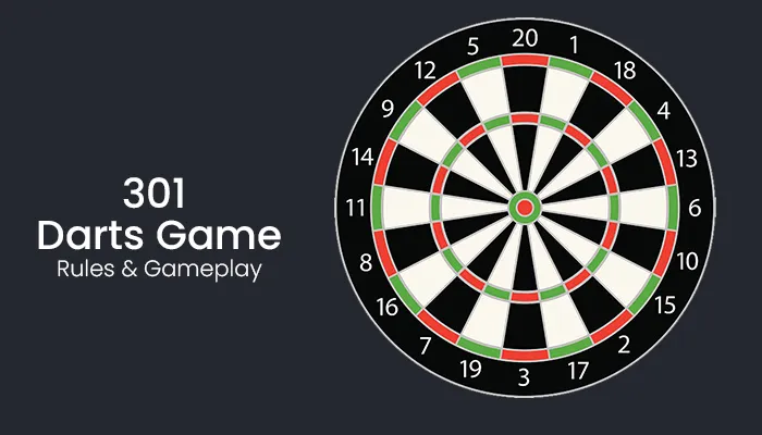 HOW TO PLAY 301 DARTS?